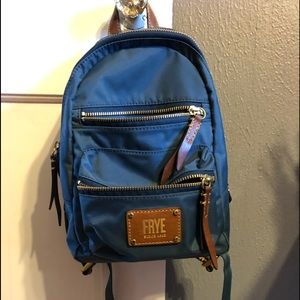 Frye purse backpack